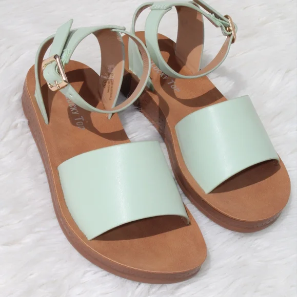 Mint Sandals - Picture 2 of 3